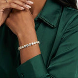 Brilliance Lab Diamond Set 1.00ct Tennis Bracelet in 18K Gold Vermeil