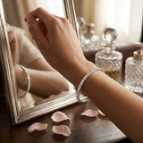 Prong Set Diamond Bangle, Hinged Diamond Bangle