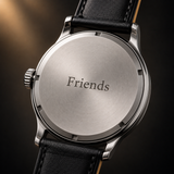 Custom Watch Engraving Service – 7-10 Character Personalized Back Case Engraving for Special Dates & Names
