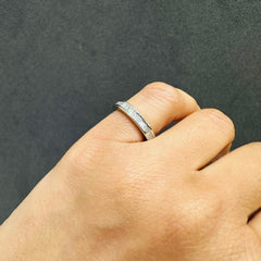 baguette diamond eternity ring