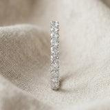 Lab Diamond 1.00ct Eternity Ring F/VS in 925 Silver
