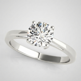 IGI Lab Grown Round Cut Diamond Solitaire Engagement Ring Anniversary Gift