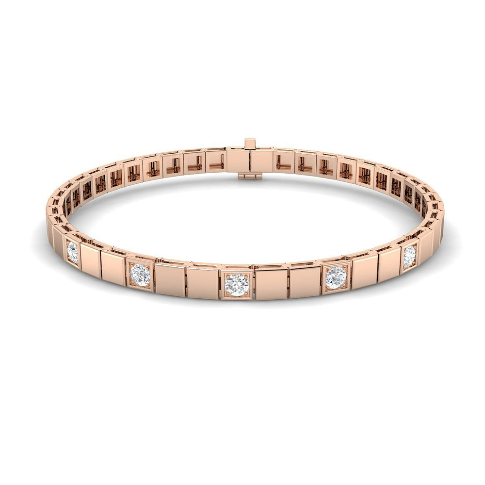 Womens Diamond Bracelet, Anniversary Gift Bracelet