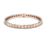 Womens Diamond Bracelet, Anniversary Gift Bracelet