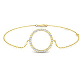 Natural Diamond, Circle Bracelet, Circle of Life