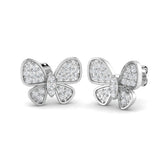 Lacey Gold Diamond Earrings - Elegant 0.5ct Luxury Jewelry