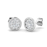 Lusby Fancy Gold Diamond Earrings - 0.25ct Luxury Jewelry Elegance