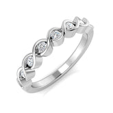 Diamond Teisted Half Eternity Ring | 0.25ct