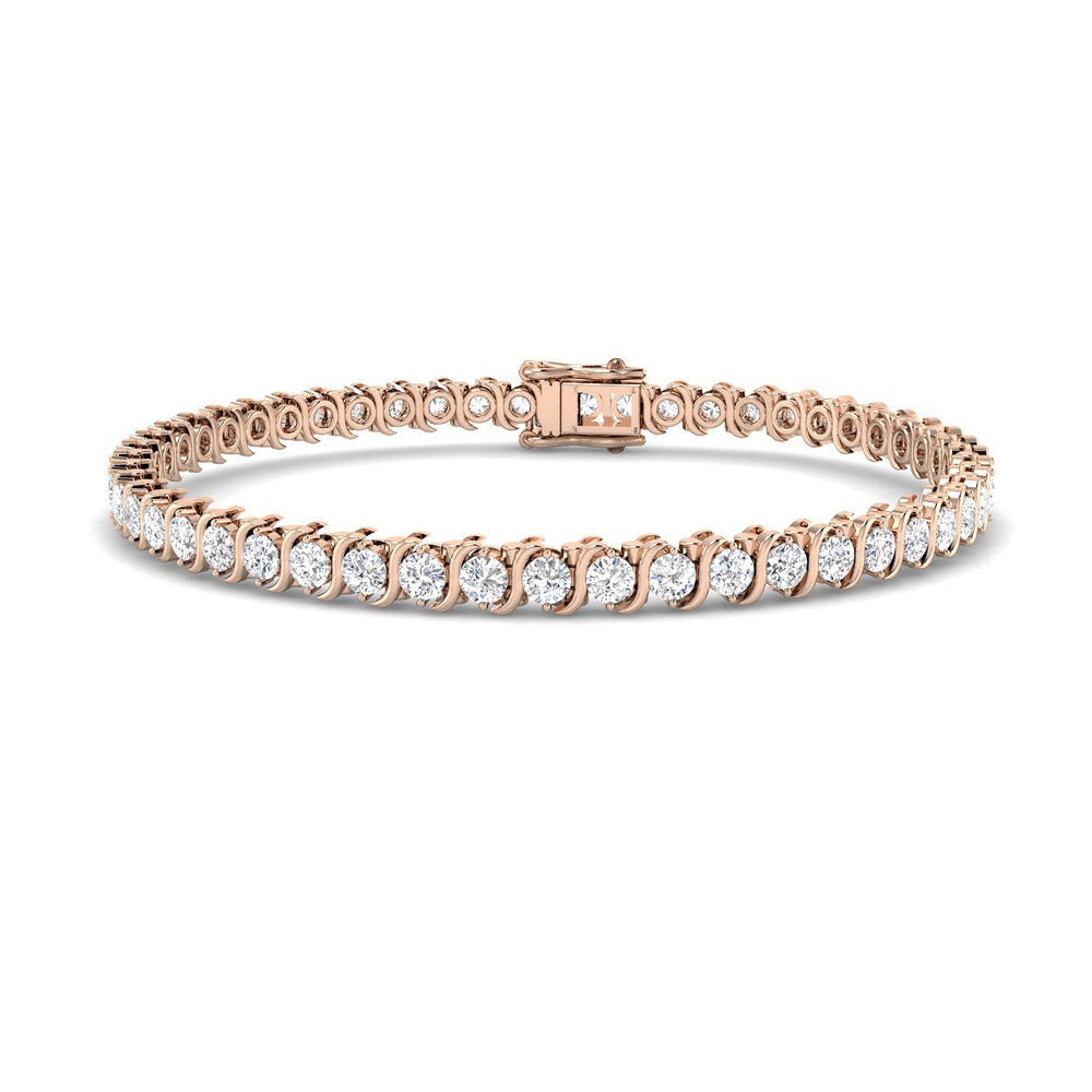 Womens Diamond Bracelet, Anniversary Gift Bracelet, Wedding Jewelry Bracelet