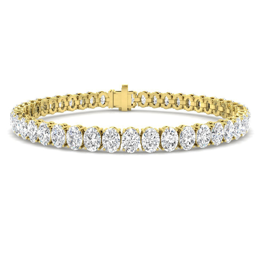 Diamond Tennis Bracelet, Prong Set Diamond Bracelet, Lab Diamond Jewelry, Luxury Diamond Bracelet