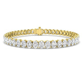 Diamond Tennis Bracelet, Prong Set Diamond Bracelet, Lab Diamond Jewelry, Luxury Diamond Bracelet