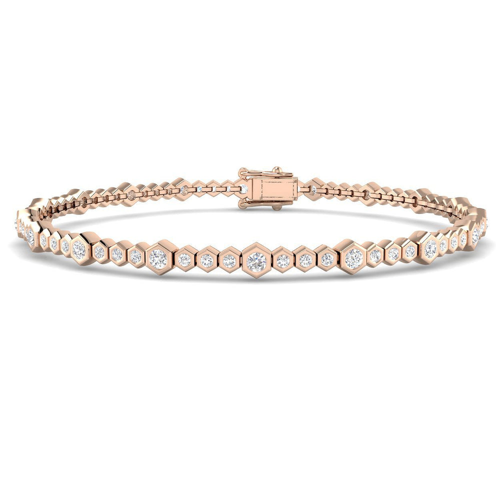 Elegant Diamond Bracelet, Anniversary Gift Bracelet, Wedding Jewelry Bracelet, Womens Diamond Bracelet