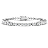 Lab Grown Diamond Bracelet, Platinum Diamond Bracelet, Diamond Tennis Bracelet