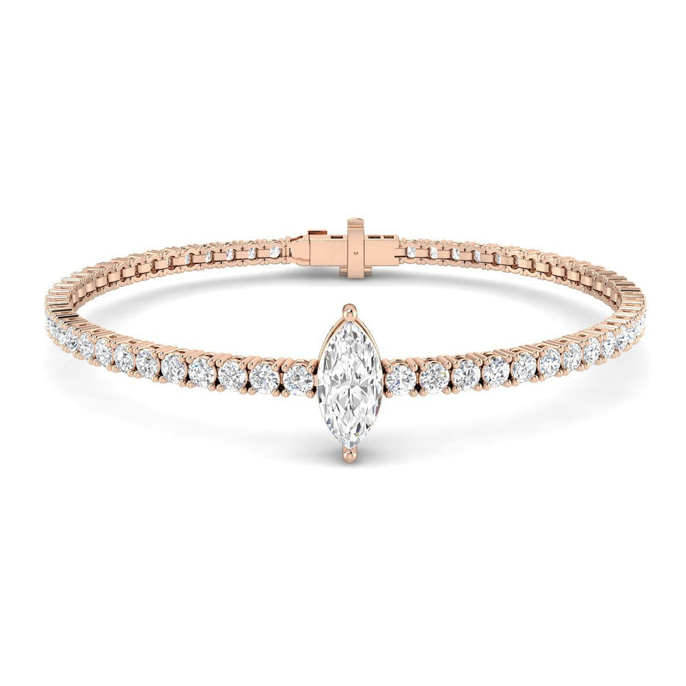 Fine Jewelry Bracelet, Anniversary Gift Bracelet, Wedding Jewelry Bracelet, Elegant Diamond Bracelet
