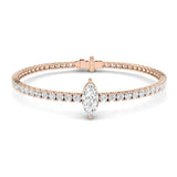Fine Jewelry Bracelet, Anniversary Gift Bracelet, Wedding Jewelry Bracelet, Elegant Diamond Bracelet