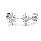 Toony Fancy Gold Diamond Earrings - Luxurious 0.1ct Gemstone Elegance