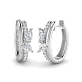 "Luxyy 1ct Fancy Gold Diamond Earrings - Elegant Luxury Jewelry"
