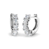 Hoop Earrings - Luyby 1ct Gold Diamond Elegant Luxury