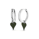 "Luysy Heart Gold Diamond Earrings - 0.15ct Luxury Jewelry"