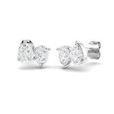 Luzgy 1ct Gold Diamond Shape Earrings for Elegant Luxury Appeal