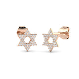 Gold Diamond Earrings - Elegant 0.1ct Shape Jewelry Accessory