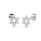 Luzpy Gold Diamond Earrings - Elegant 0.1ct Shape Jewelry Accessory