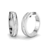 Hoop Earrings - Grieg Elegant 0.5ct Gold Diamond