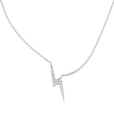Glade Diamond Necklace 0.25ct Gold Platinum