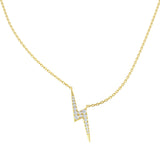 Glade Diamond Necklace 0.25ct Gold Platinum