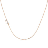 Brady Diamond Necklace 0.1ct Gold Platinum