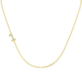 Brady Diamond Necklace 0.1ct Gold Platinum