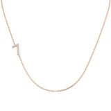 Brash Diamond Necklace 0.1ct Gold Platinum