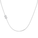 Bravo Diamond Necklace 0.1ct Gold Platinum