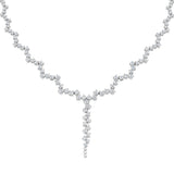 Diamond Y-Necklace 14.0ct Lab & Natural Diamonds in Gold & Platinum