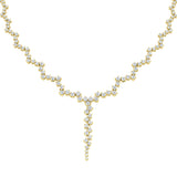 Diamond Y-Necklace 14.0ct Lab & Natural Diamonds in Gold & Platinum