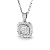Bride Diamond Cluster Pendant 0.15ct Gold (Without Chain )
