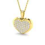 Frail Cluster Pendant 0.5ct Diamond Gold (Without Chain )