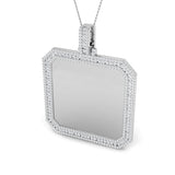 Frost Fancy Pendant 5ct Diamond Gold (Without Chain )