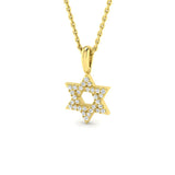 Gavel Diamond Pendant 0.1ct Gold (Without Chain )