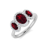 Oval Ruby Ring