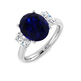 Gemstone Ring UK, Natural Sapphire Ring