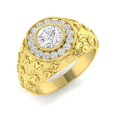 1.28Ct Lab Grown Diamond Ring in 9k Yellow Gold | Ring Size - M