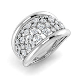 Diamond Kirkcasby Fancy Ring | 1ct | Hallmarked Gold & Platinum