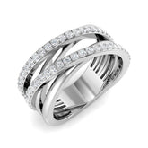 Diamond Wrexham Fancy Ring | 0.75ct | Hallmarked Gold & Platinum