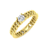 Diamond Rochekter Engagement Ring | 0.25ct