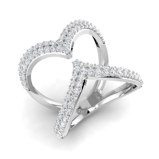 Lab-Grown Diamond Fancy Ring | 1.25ct | Hallmarked Gold & Platinum