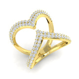 Lab-Grown Diamond Fancy Ring | 1.25ct | Hallmarked Gold & Platinum