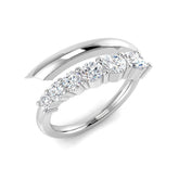 Diamond Faskirk Fancy Ring | 0.75ct | Hallmarked Gold & Platinum