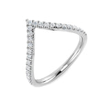 Diamond Wishbone Ring | 0.2ct - 0.33ct