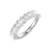 1.86Ct Lab Grown Diamond Ring in 9k White Gold | Ring Size - M